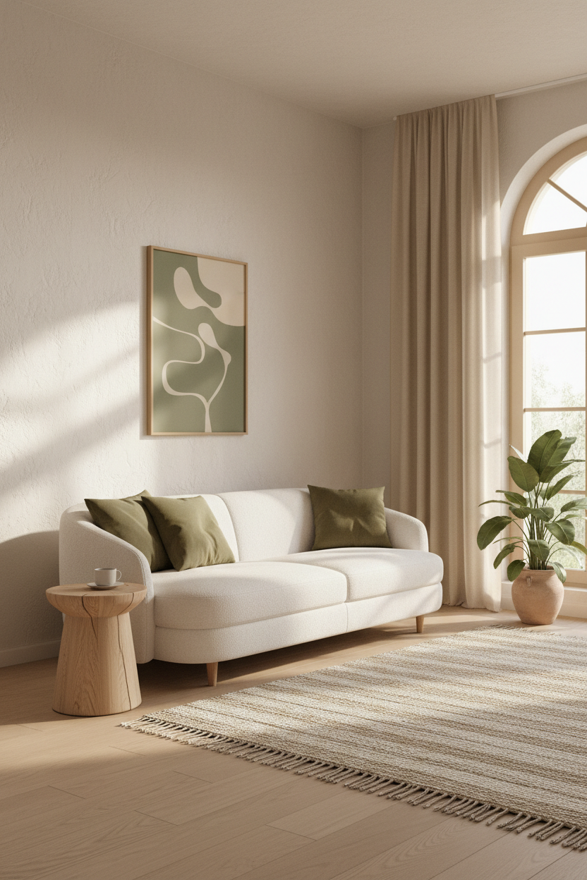 Seating - Japandi Living Room