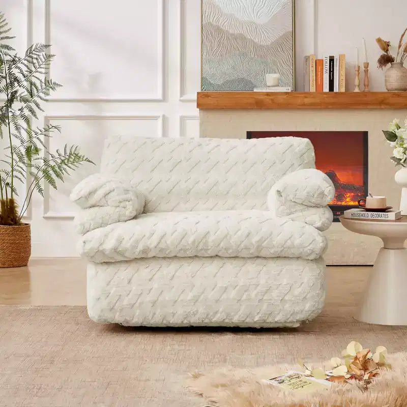 Full Compression Swivel Sofa Chair