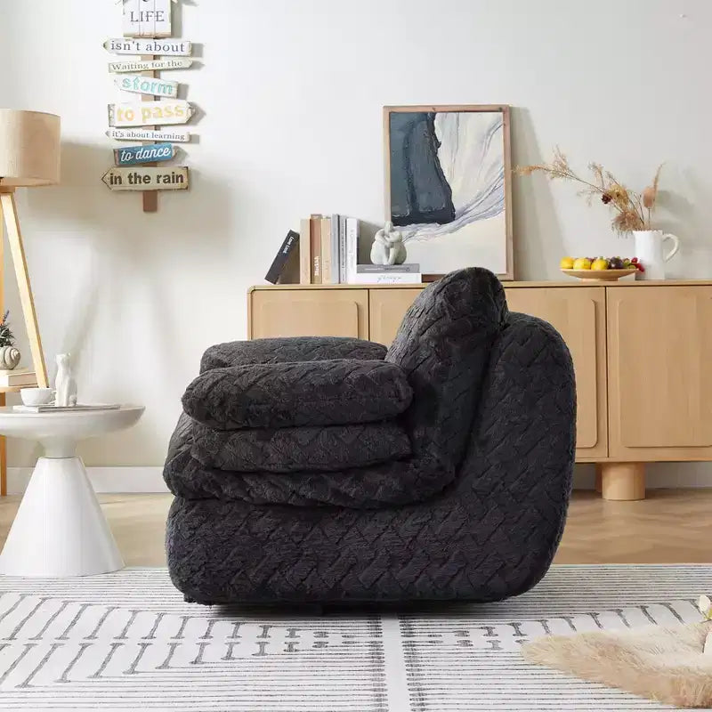 Full Compression Swivel Sofa Chair