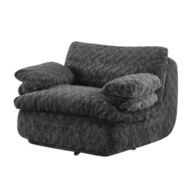 Full Compression Swivel Sofa Chair