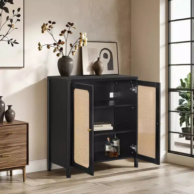 Boho Chic Sideboard Buffet Cabinet for Dining Room