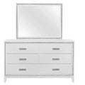 HomeStock 19 in.H MDF Vertical Dressers with 14 - Drawers in White Finish