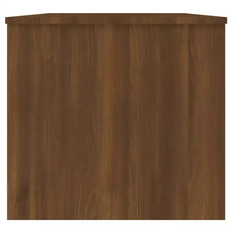 Coffee Table Brown Oak Engineered Wood Medium Hidden Compartments