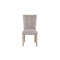HomeStock D8683 Dining Chair - Beige Kit Of 2
