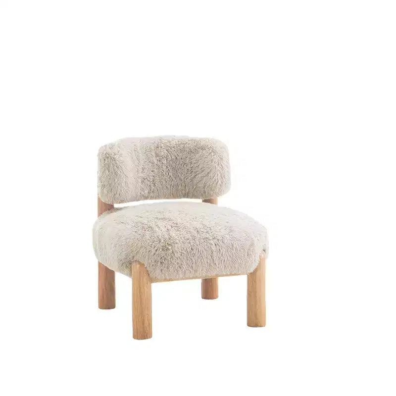 Simple Cute Round Barrel Chairs with Curved Backrest,Contemporary Style Reading Leisure Accent Chair for Bedroom,Living Room