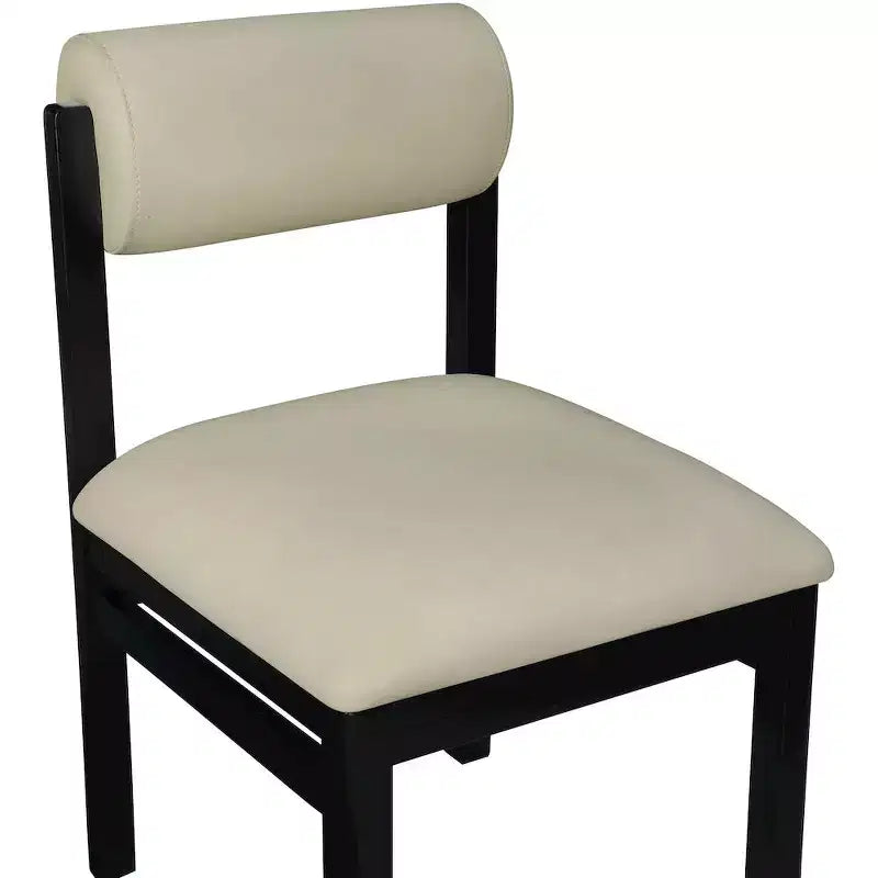 Vegan Leather Upholstered Dining Chair, Set of 2