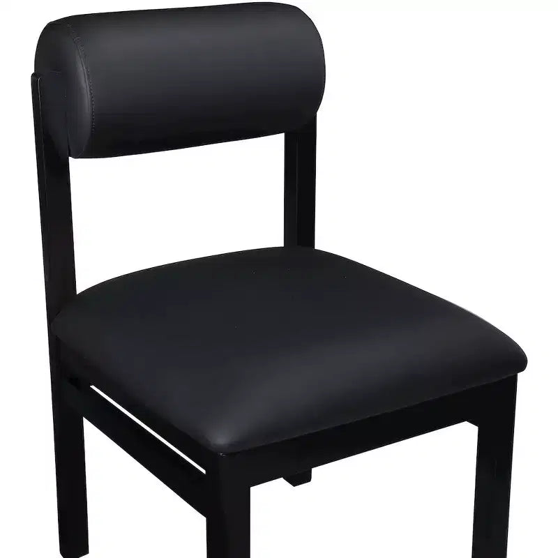 Vegan Leather Upholstered Dining Chair, Set of 2