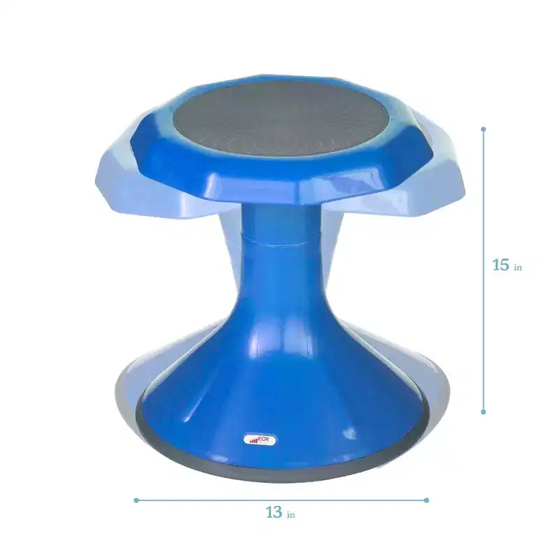 ACE Active Core Engagement Wobble Stool, 15in Seat Height, Flexible Seating