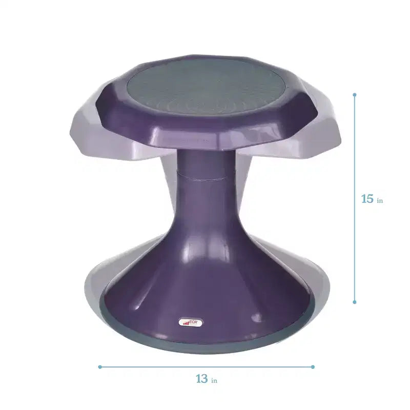 ACE Active Core Engagement Wobble Stool, 15in Seat Height, Flexible Seating