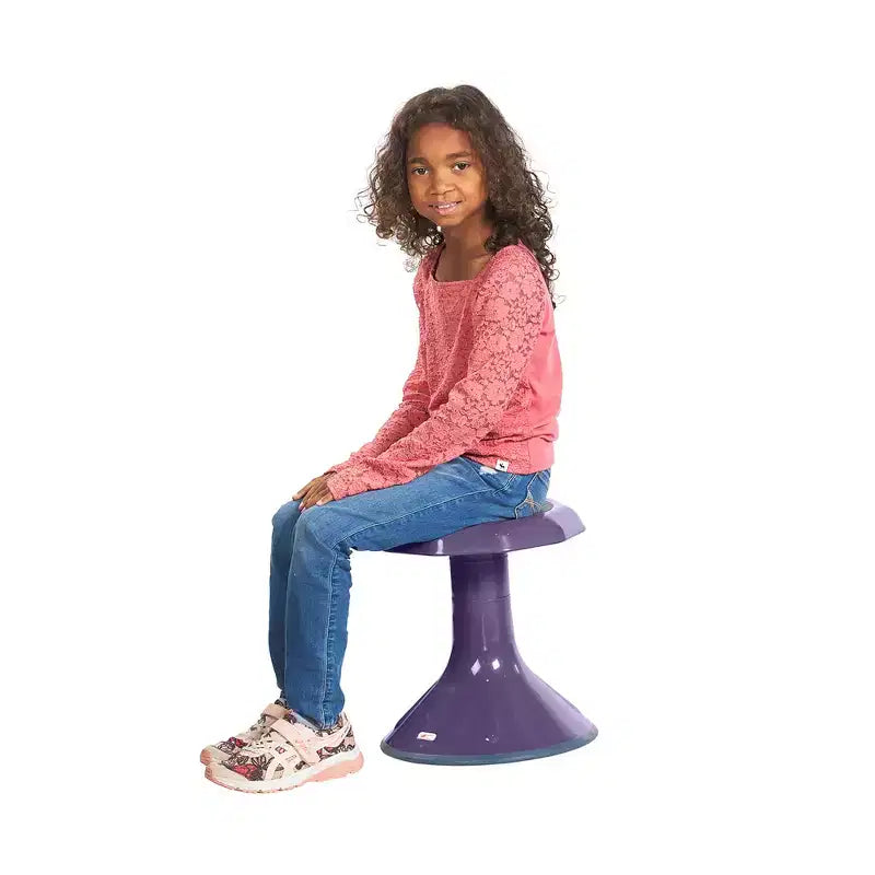 ACE Active Core Engagement Wobble Stool, 15in Seat Height, Flexible Seating