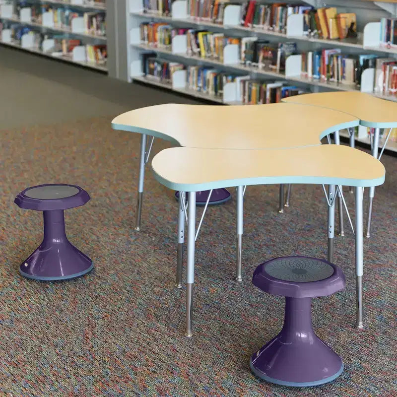 ACE Active Core Engagement Wobble Stool, 15in Seat Height, Flexible Seating