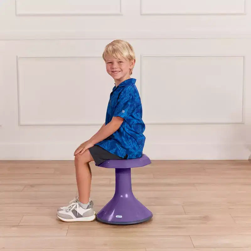 ACE Active Core Engagement Wobble Stool, 15in Seat Height, Flexible Seating
