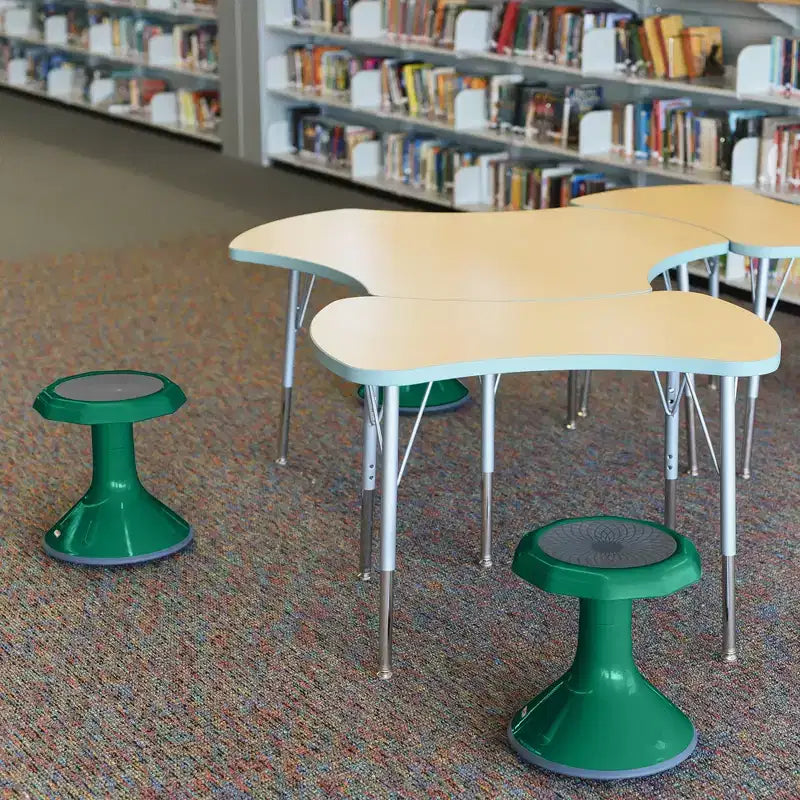 ACE Active Core Engagement Wobble Stool, 15in Seat Height, Flexible Seating