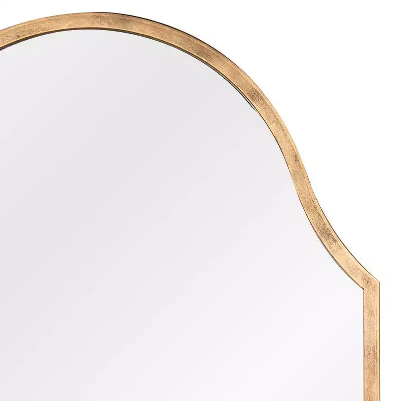 Sawyer Antique Bronze 20 x 38 Wall Mirror with Shelf